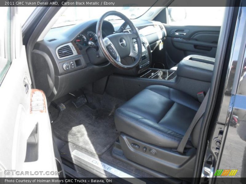 Carbon Black Metallic / Ebony 2011 GMC Yukon Denali AWD