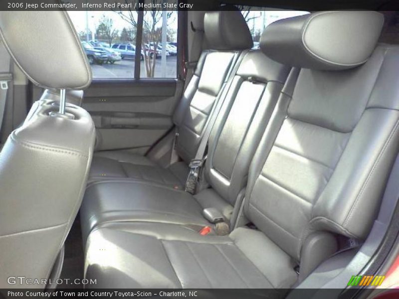 Inferno Red Pearl / Medium Slate Gray 2006 Jeep Commander