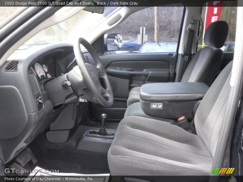  2003 Ram 3500 SLT Quad Cab 4x4 Dually Dark Slate Gray Interior