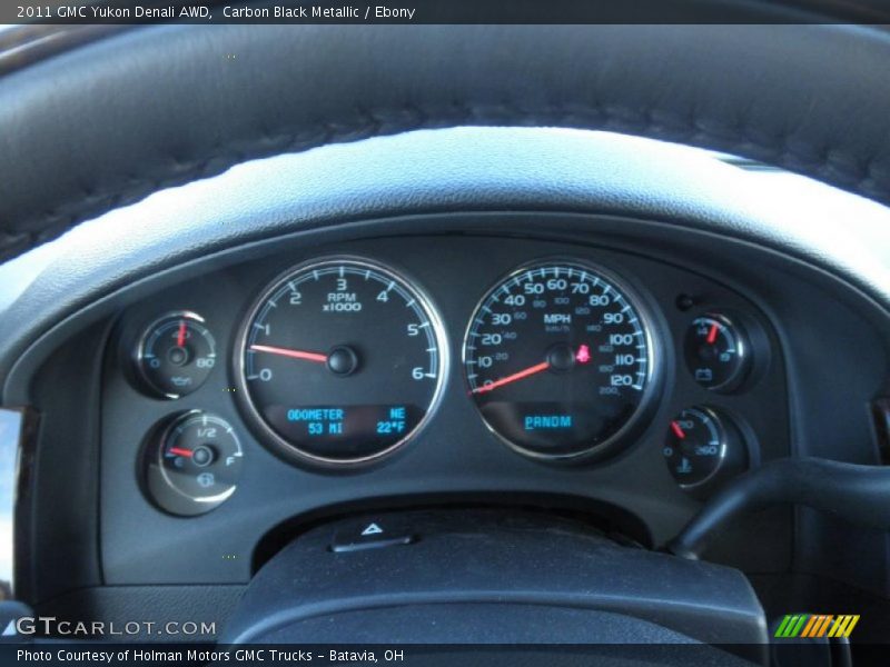 Carbon Black Metallic / Ebony 2011 GMC Yukon Denali AWD