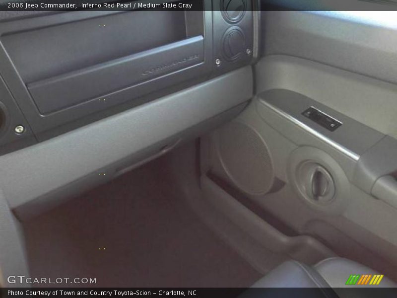 Inferno Red Pearl / Medium Slate Gray 2006 Jeep Commander