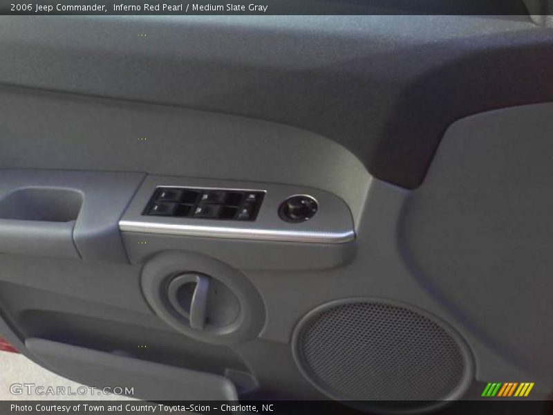 Inferno Red Pearl / Medium Slate Gray 2006 Jeep Commander