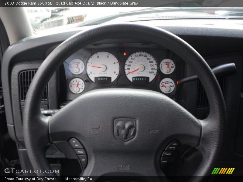 Black / Dark Slate Gray 2003 Dodge Ram 3500 SLT Quad Cab 4x4 Dually