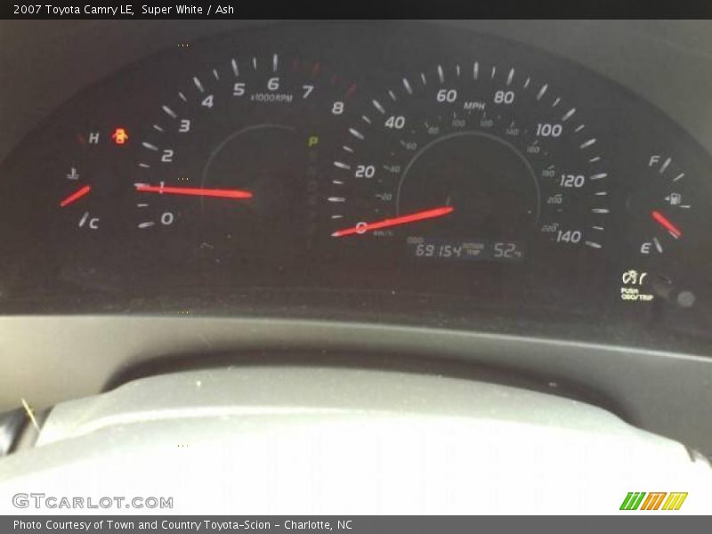 Super White / Ash 2007 Toyota Camry LE