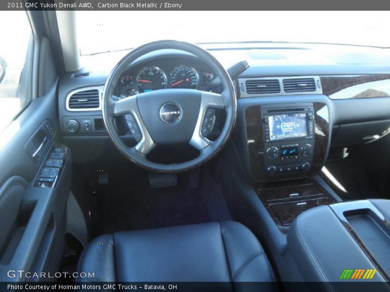 Carbon Black Metallic / Ebony 2011 GMC Yukon Denali AWD