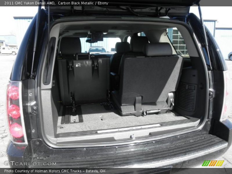 Carbon Black Metallic / Ebony 2011 GMC Yukon Denali AWD