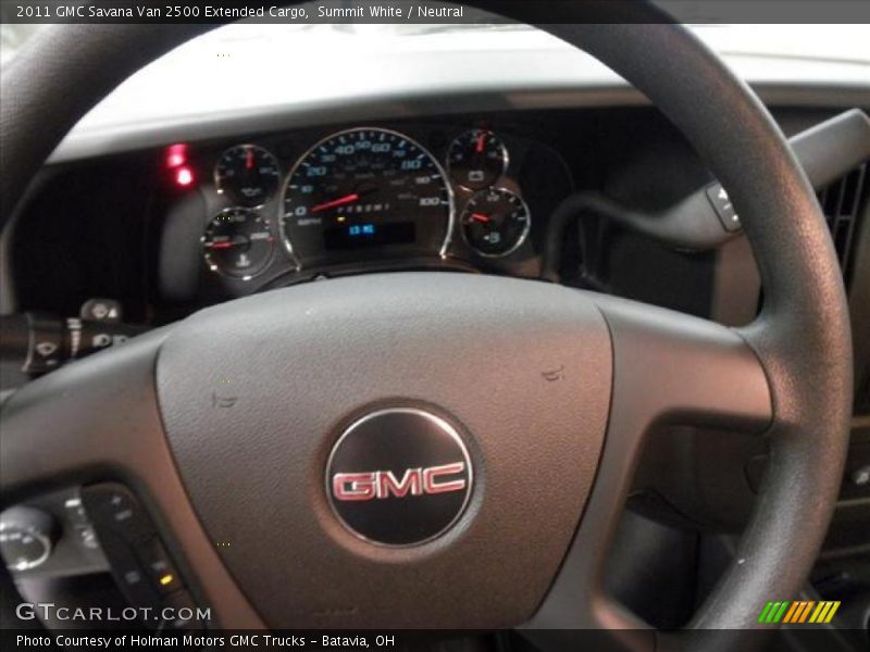 Summit White / Neutral 2011 GMC Savana Van 2500 Extended Cargo