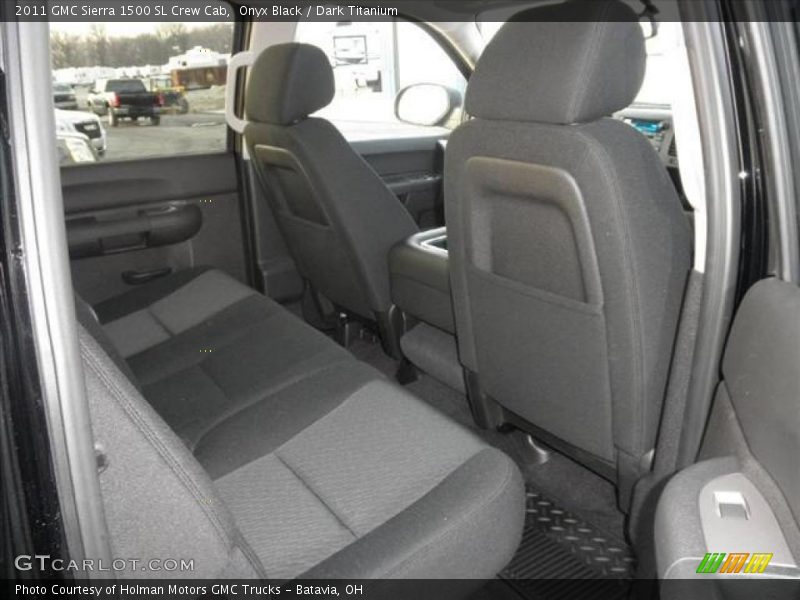  2011 Sierra 1500 SL Crew Cab Dark Titanium Interior