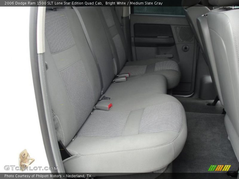 Bright White / Medium Slate Gray 2006 Dodge Ram 1500 SLT Lone Star Edition Quad Cab