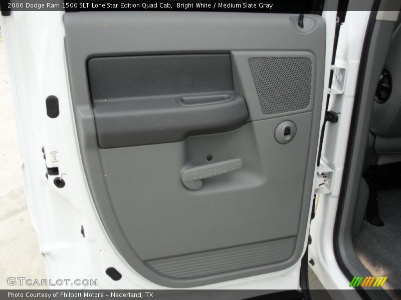 Bright White / Medium Slate Gray 2006 Dodge Ram 1500 SLT Lone Star Edition Quad Cab