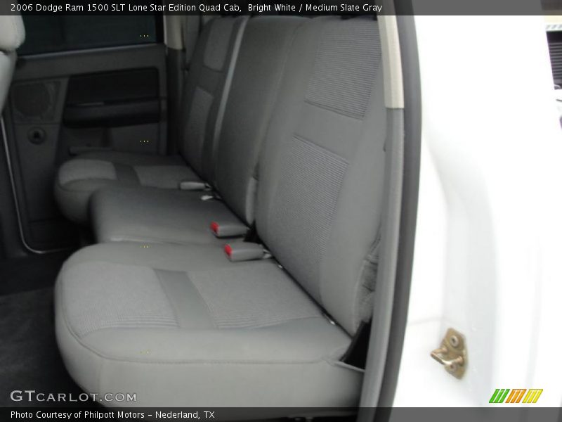Bright White / Medium Slate Gray 2006 Dodge Ram 1500 SLT Lone Star Edition Quad Cab