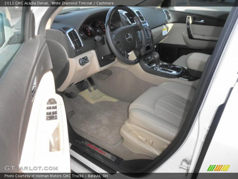  2011 Acadia Denali Cashmere Interior