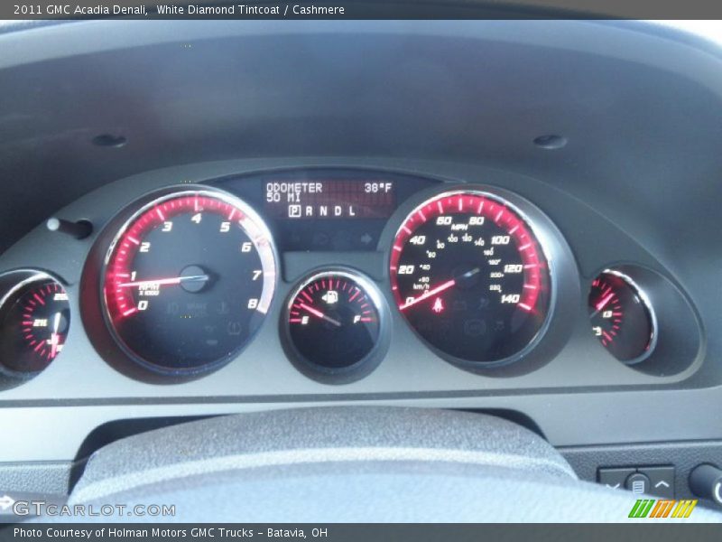  2011 Acadia Denali Denali Gauges