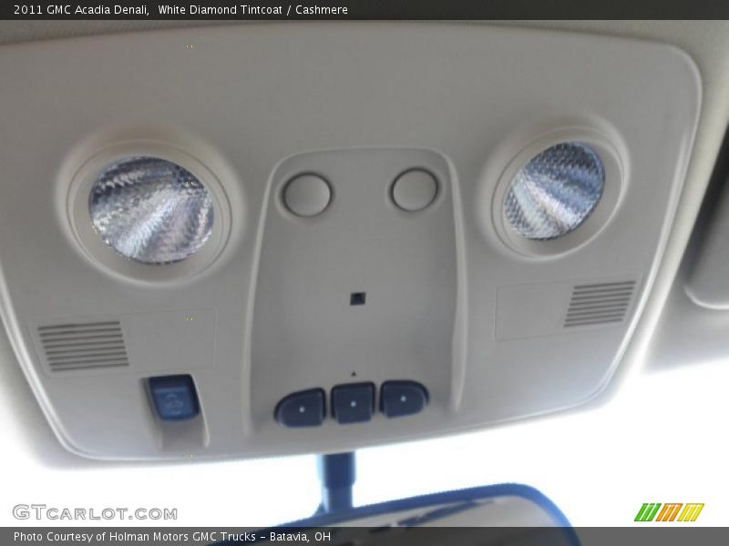 Controls of 2011 Acadia Denali