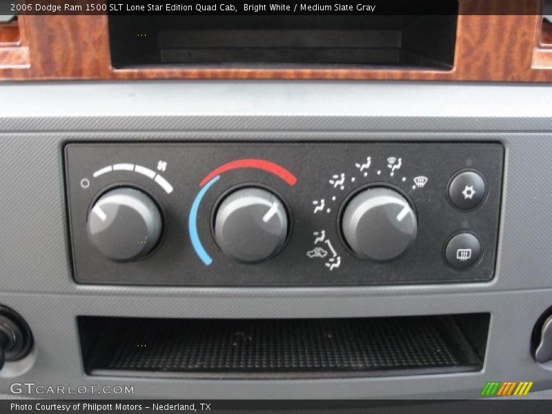Bright White / Medium Slate Gray 2006 Dodge Ram 1500 SLT Lone Star Edition Quad Cab
