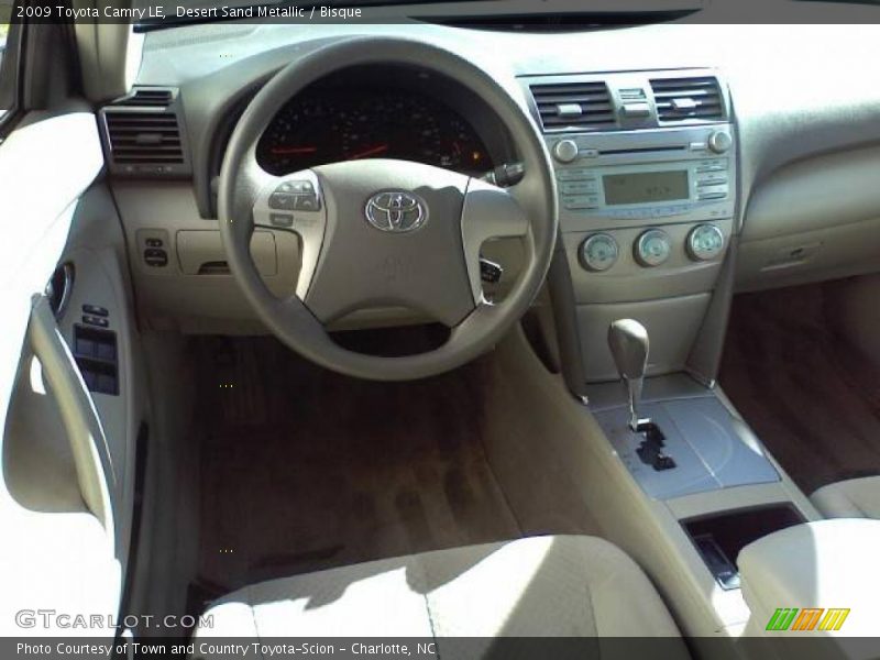 Desert Sand Metallic / Bisque 2009 Toyota Camry LE