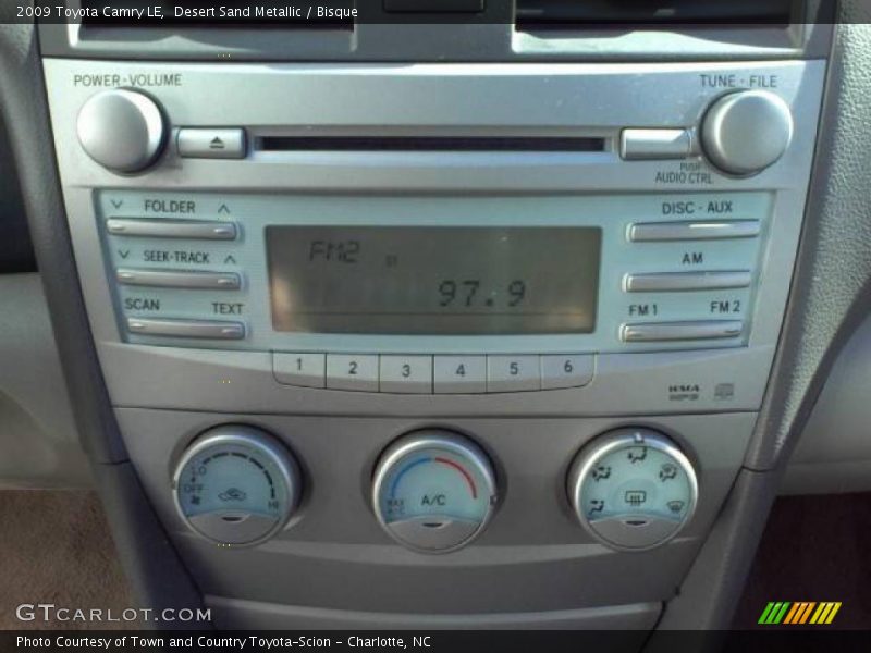 Desert Sand Metallic / Bisque 2009 Toyota Camry LE