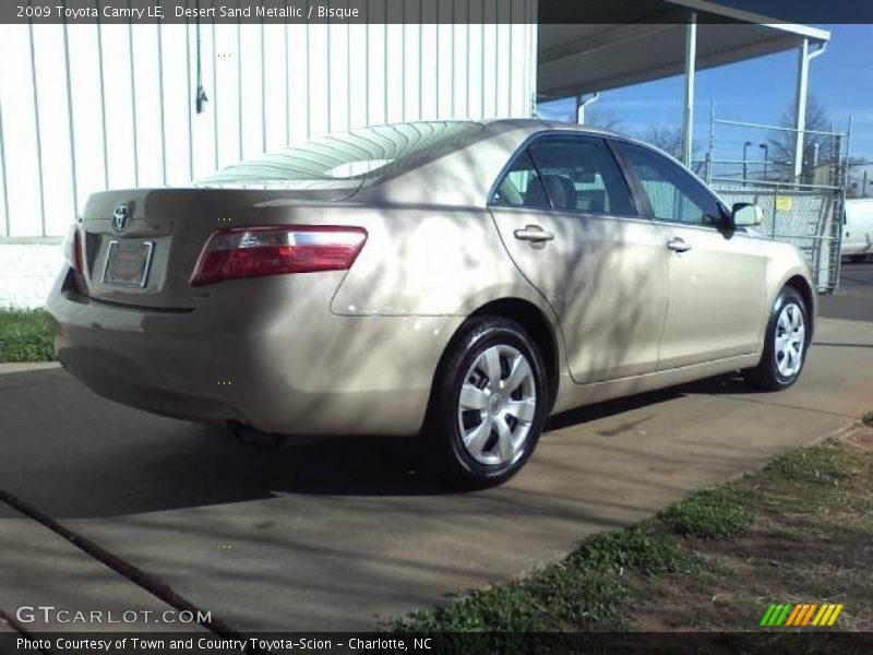 Desert Sand Metallic / Bisque 2009 Toyota Camry LE