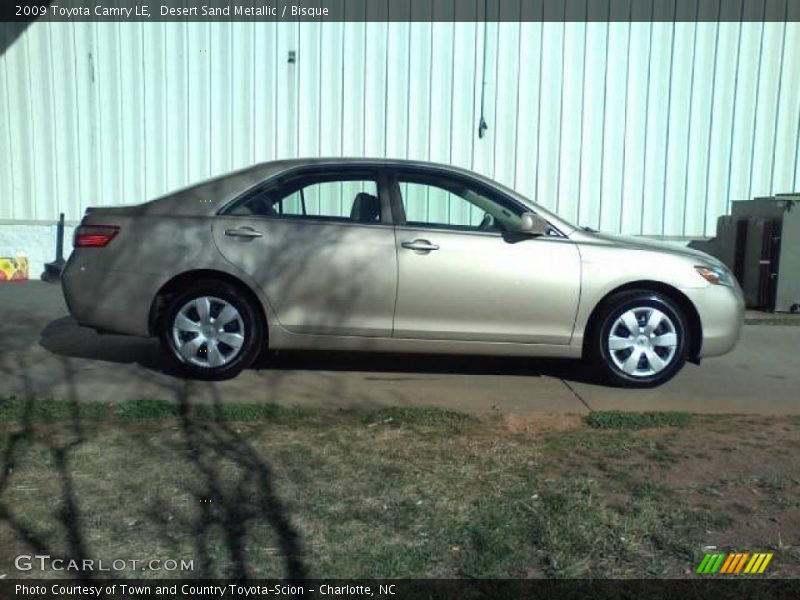 Desert Sand Metallic / Bisque 2009 Toyota Camry LE