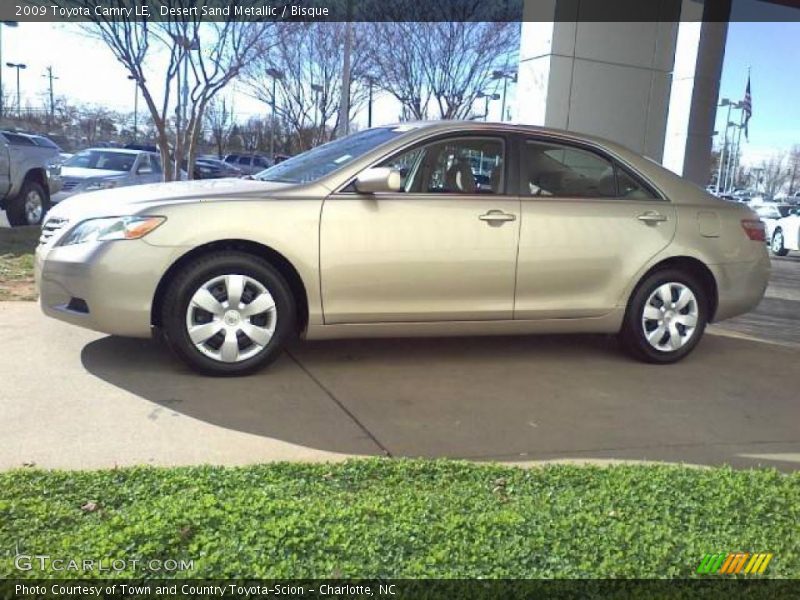 Desert Sand Metallic / Bisque 2009 Toyota Camry LE