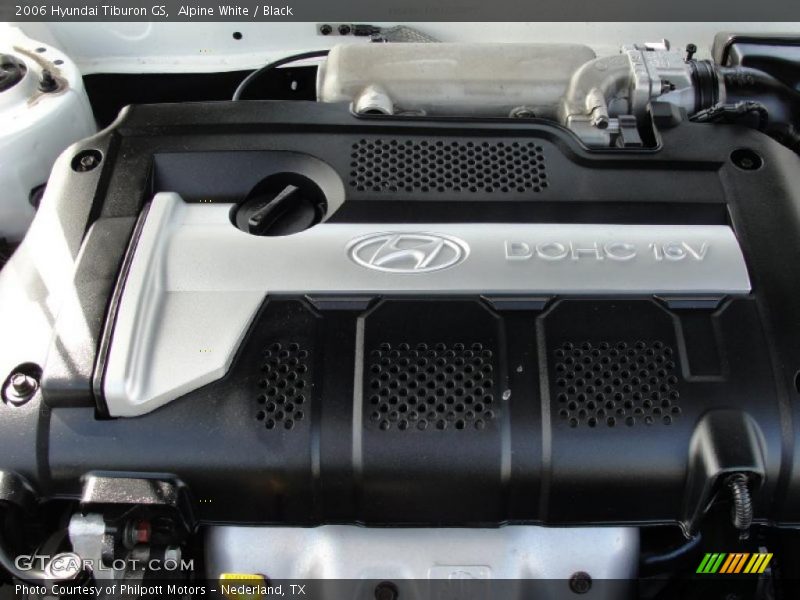  2006 Tiburon GS Engine - 2.0 Liter DOHC 16V VVT 4 Cylinder