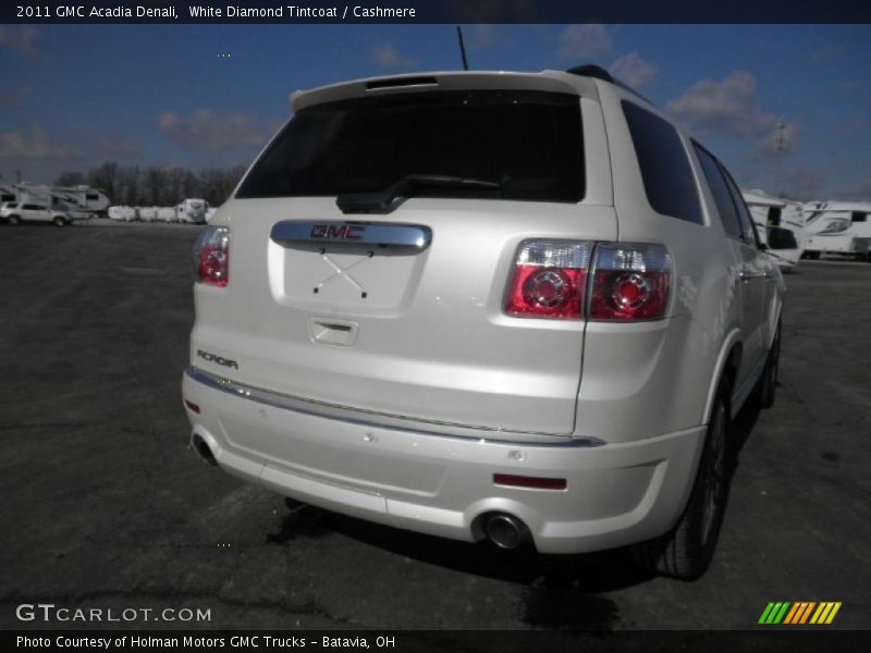 White Diamond Tintcoat / Cashmere 2011 GMC Acadia Denali