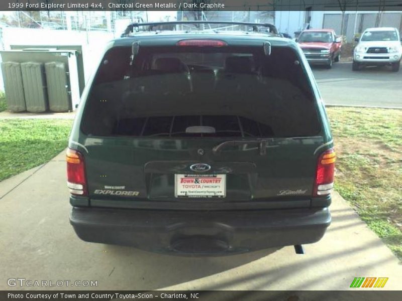 Charcoal Green Metallic / Dark Graphite 1999 Ford Explorer Limited 4x4