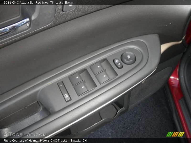Red Jewel Tintcoat / Ebony 2011 GMC Acadia SL