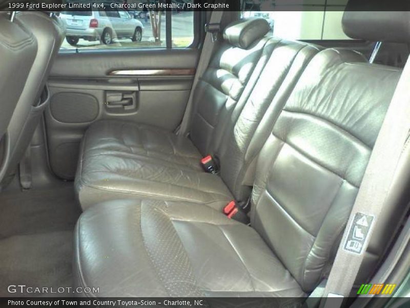 Charcoal Green Metallic / Dark Graphite 1999 Ford Explorer Limited 4x4