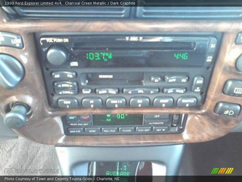 Controls of 1999 Explorer Limited 4x4
