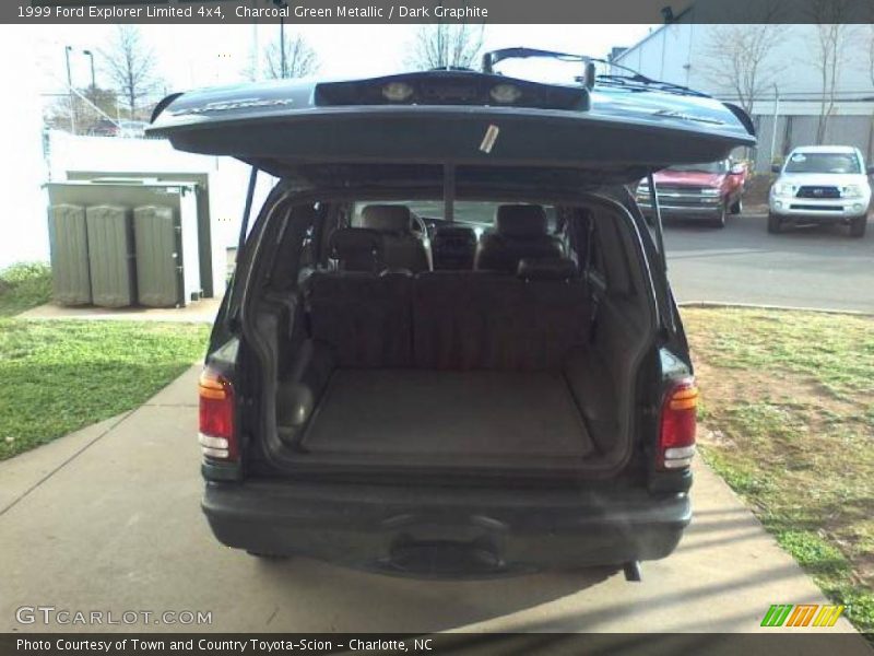 Charcoal Green Metallic / Dark Graphite 1999 Ford Explorer Limited 4x4