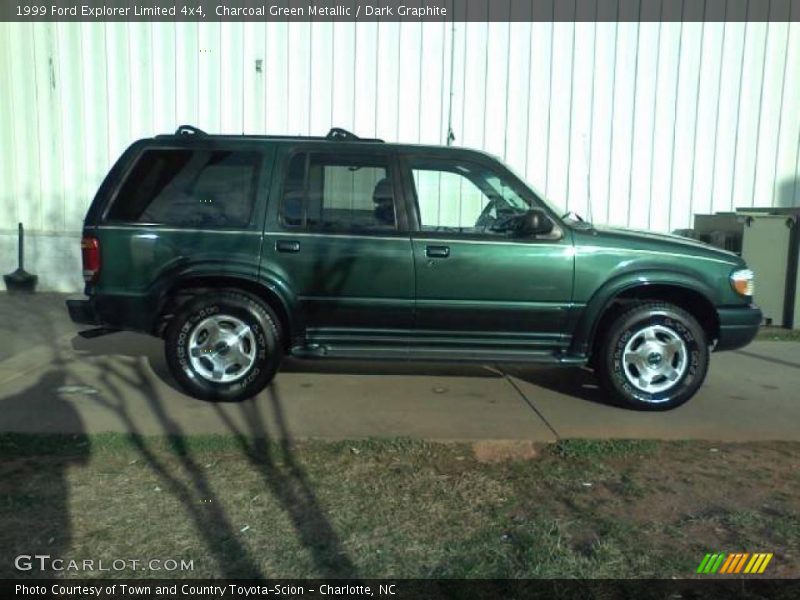 Charcoal Green Metallic / Dark Graphite 1999 Ford Explorer Limited 4x4