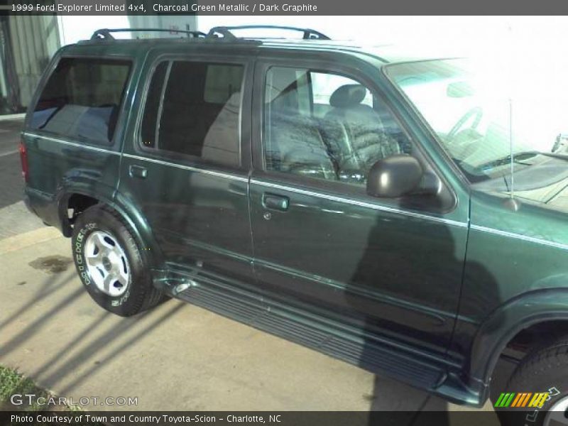 Charcoal Green Metallic / Dark Graphite 1999 Ford Explorer Limited 4x4