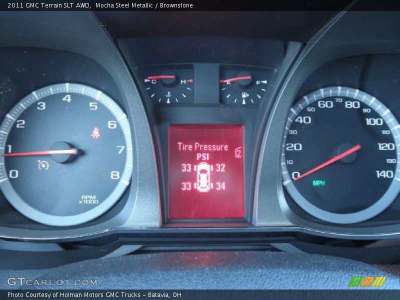 Mocha Steel Metallic / Brownstone 2011 GMC Terrain SLT AWD