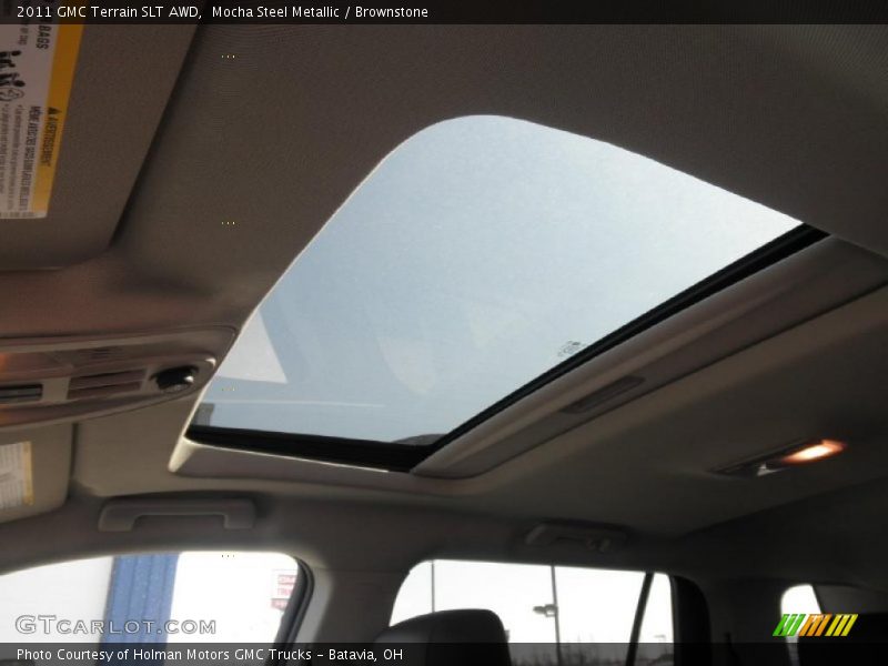 Mocha Steel Metallic / Brownstone 2011 GMC Terrain SLT AWD