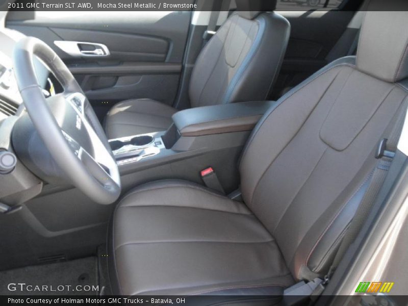 Mocha Steel Metallic / Brownstone 2011 GMC Terrain SLT AWD