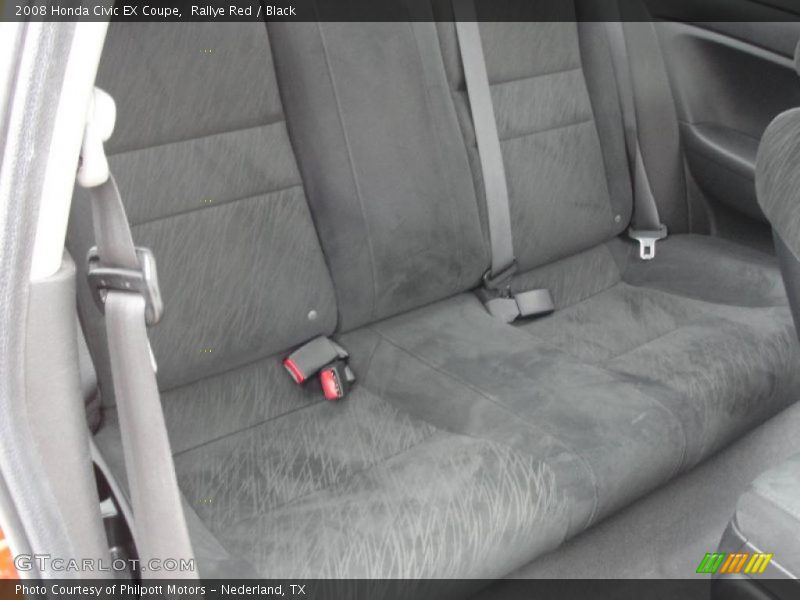 Rallye Red / Black 2008 Honda Civic EX Coupe
