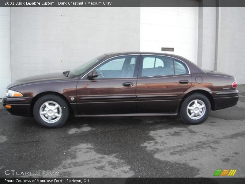 Dark Chestnut / Medium Gray 2001 Buick LeSabre Custom