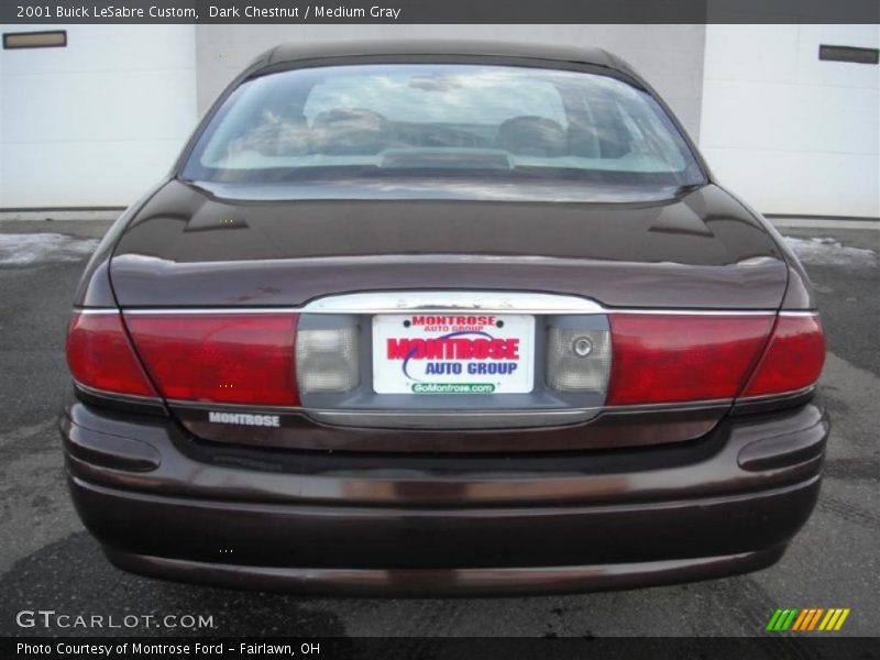 Dark Chestnut / Medium Gray 2001 Buick LeSabre Custom