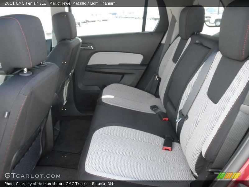  2011 Terrain SLE Light Titanium Interior