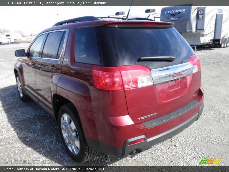 Merlot Jewel Metallic / Light Titanium 2011 GMC Terrain SLE