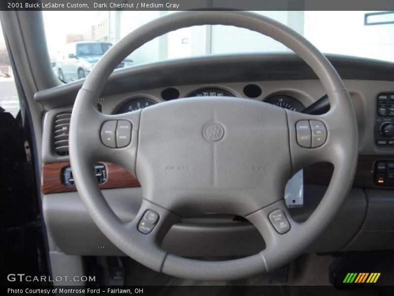 Dark Chestnut / Medium Gray 2001 Buick LeSabre Custom
