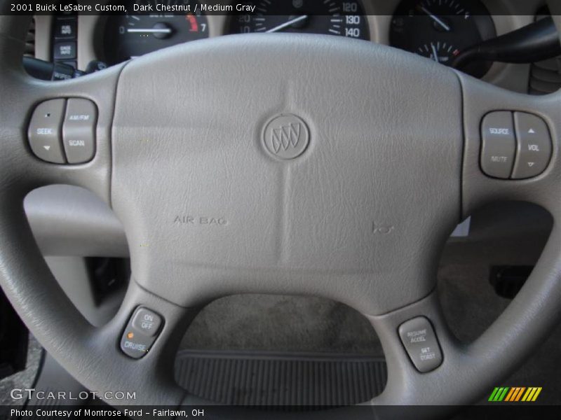 Dark Chestnut / Medium Gray 2001 Buick LeSabre Custom