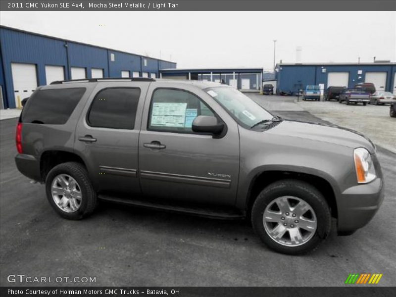 Mocha Steel Metallic / Light Tan 2011 GMC Yukon SLE 4x4