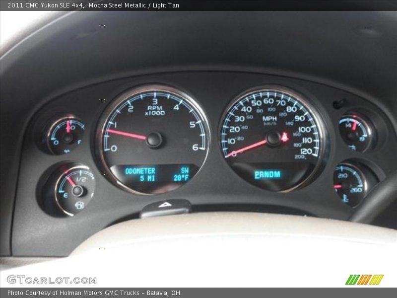  2011 Yukon SLE 4x4 SLE 4x4 Gauges