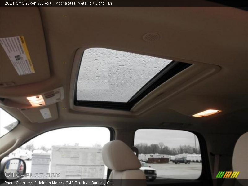 Sunroof of 2011 Yukon SLE 4x4