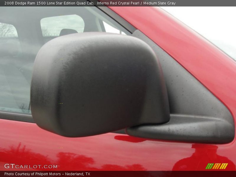 Inferno Red Crystal Pearl / Medium Slate Gray 2008 Dodge Ram 1500 Lone Star Edition Quad Cab