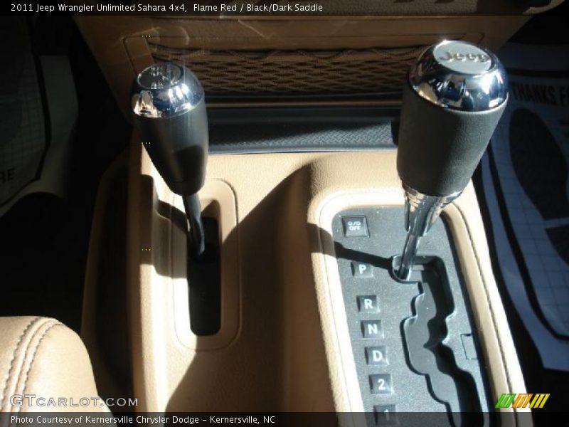 Flame Red / Black/Dark Saddle 2011 Jeep Wrangler Unlimited Sahara 4x4