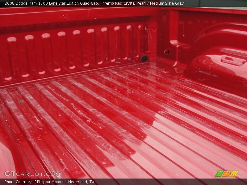 Inferno Red Crystal Pearl / Medium Slate Gray 2008 Dodge Ram 1500 Lone Star Edition Quad Cab