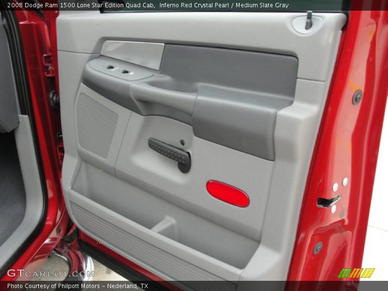 Inferno Red Crystal Pearl / Medium Slate Gray 2008 Dodge Ram 1500 Lone Star Edition Quad Cab